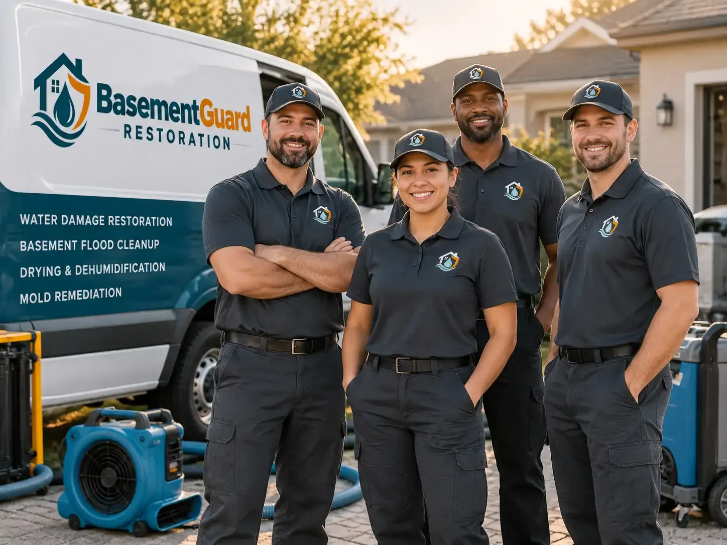 Basement Water Damage Restoration company in Gaines, MI